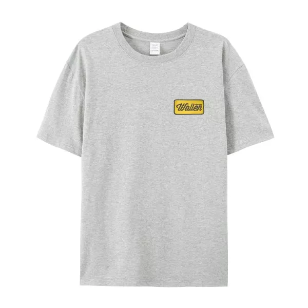 YELLOW PATCH RINGER T-SHIRT