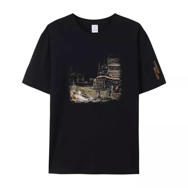 ONE THING AT A TIME BROWN PHOTO T-SHIRT