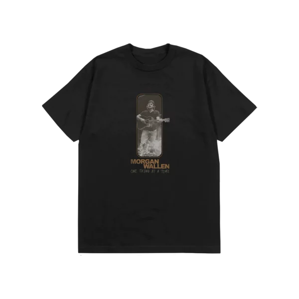 GUITAR TRACKLIST BLACK T-SHIRT