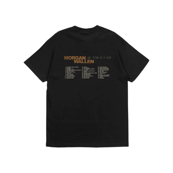 GUITAR TRACKLIST BLACK T-SHIRT - Image 2