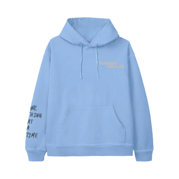 ONE THING AT A TIME ALBUM COVER BLUE HOODIE