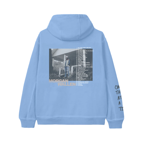 ONE THING AT A TIME ALBUM COVER BLUE HOODIE - Image 2