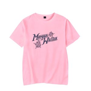 MORGAN WALLEN PINK FLORAL T-SHIRT