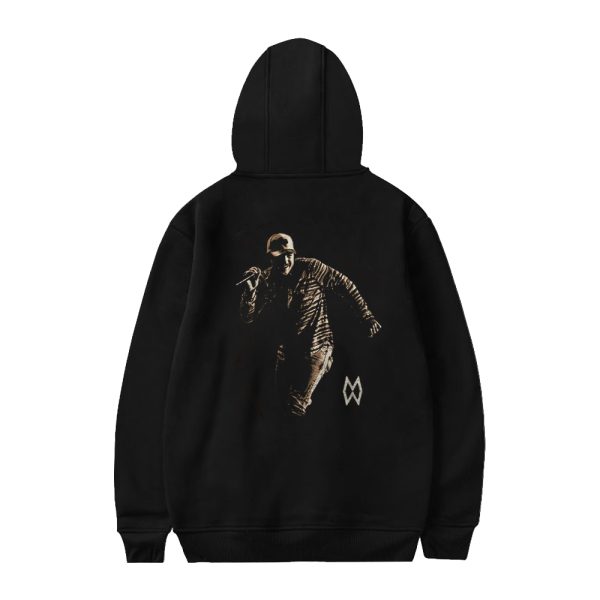 LIVE PHOTO BLACK HOODIE - Image 2