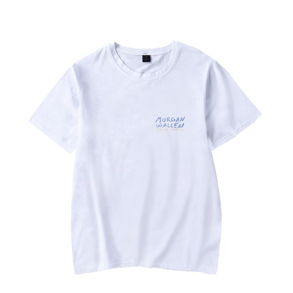 I'M THE PROBLEM ALBUM COVER T-SHIRT 'WHITE'
