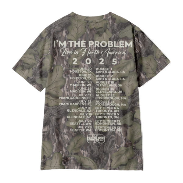 Morgan Wallen x Houston Texans Tour 2025 Camo T-Shirt (Polyester) - Image 2