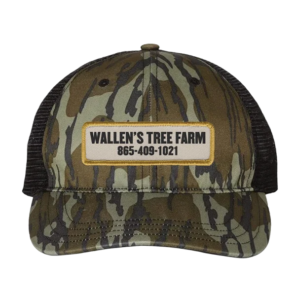 Wallen's Tree Farm Camo Hat